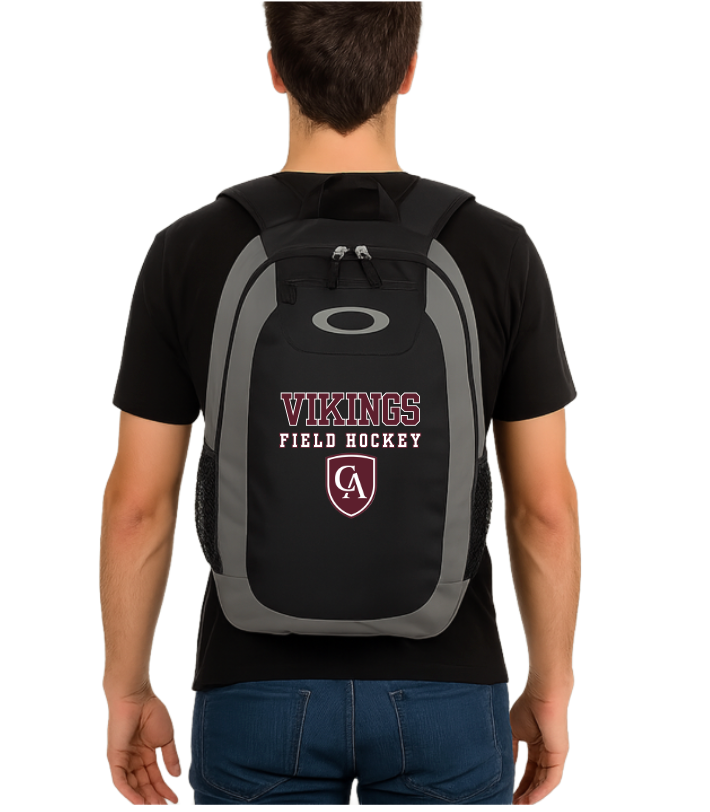 Columbus Academy Vikings Field Hockey Logo Oakley Brand Enduro Backpack