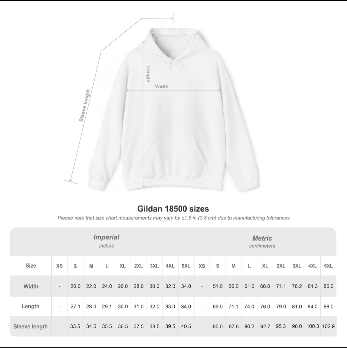 Adult Unisex Choose your Graphic Hoodie with Customized Back - New Albany Theatre