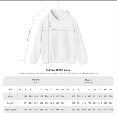 Adult Unisex Choose your Graphic Hoodie with Customized Back - Columbus Academy Fall Sports