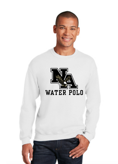 Adult Unisex New Albany Water Polo Classic Black Logo Graphic Sweatshirt