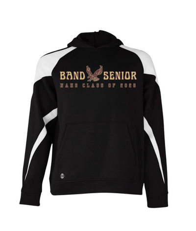 Adult Unisex Band Eagle Senior Graphic Holloway Colorblock Fleece Hoodie