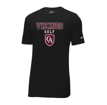 Adult Unisex Columbus Academy Vikings Golf Graphic Nike Dri-FIT Performance Tee