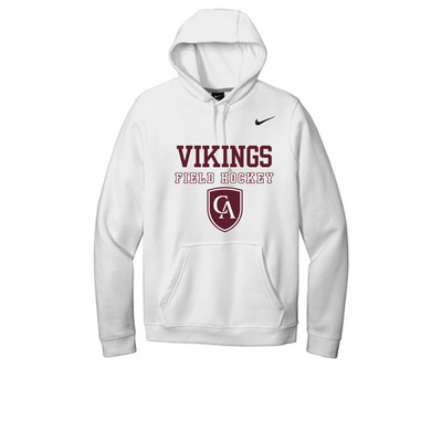 Adult Unisex Columbus Academy Vikings Field Hockey Graphic Nike Club Fleece Hoodie