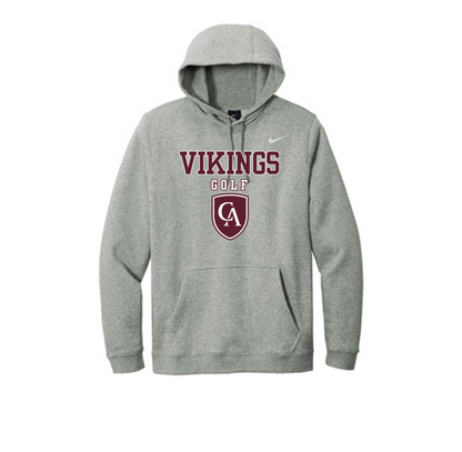 Adult Unisex Columbus Academy Vikings Golf Graphic Nike Club Fleece Hoodie