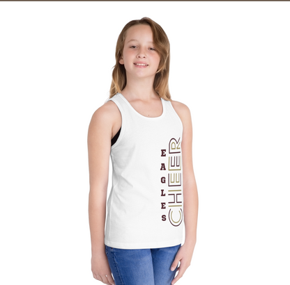 Youth Eagles Vertical Cheer Graphic Tank