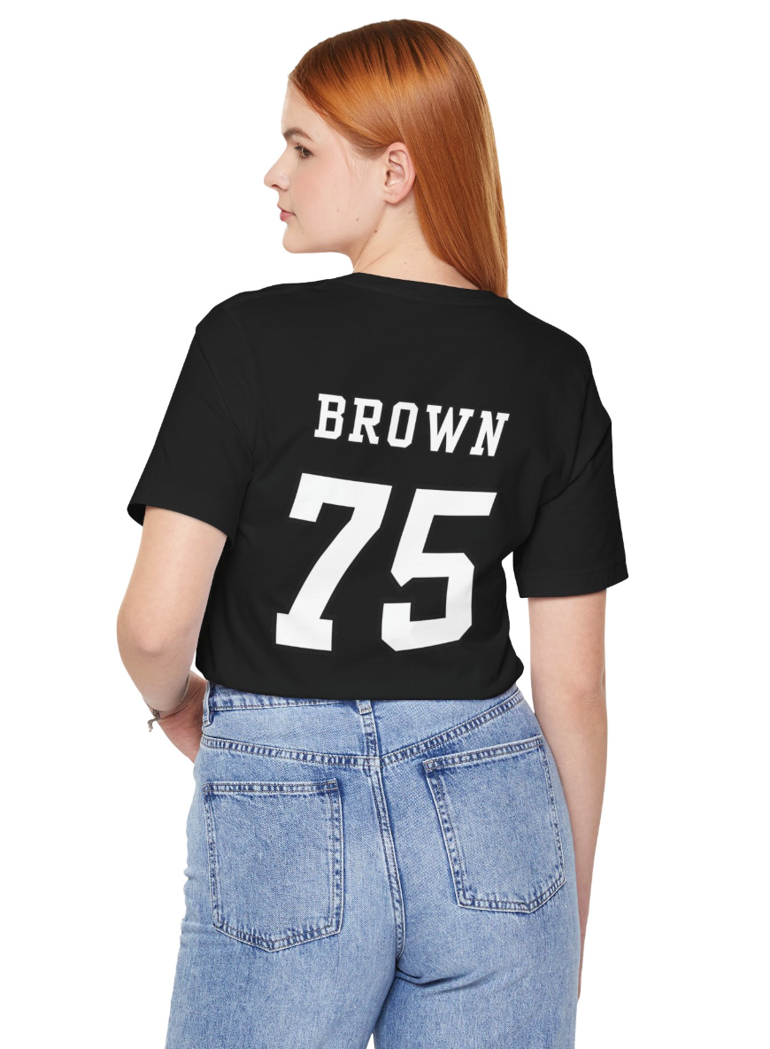 Adult Unisex Choose your Graphic Short Sleeve Soft Tee with Customized Back - Westerville Central Football
