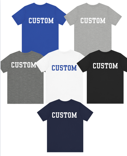 Youth Choose your Graphic Short Sleeve Soft Tee with Customized Back - Bridgeway