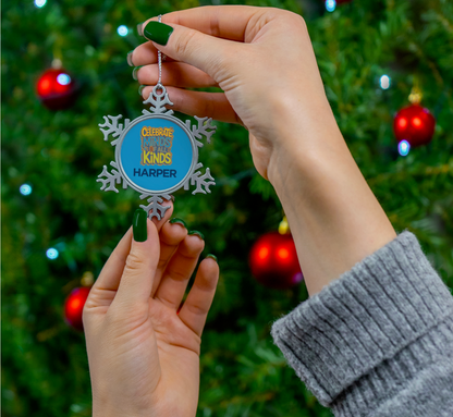 Pewter Snowflake Ornament - Bridgeway