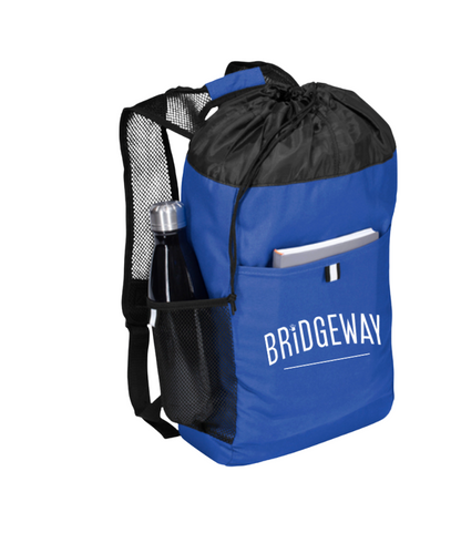 Hybrid Backpack with Bridgeway Logo