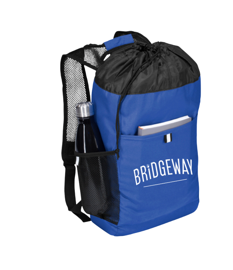 Hybrid Backpack with Bridgeway Logo