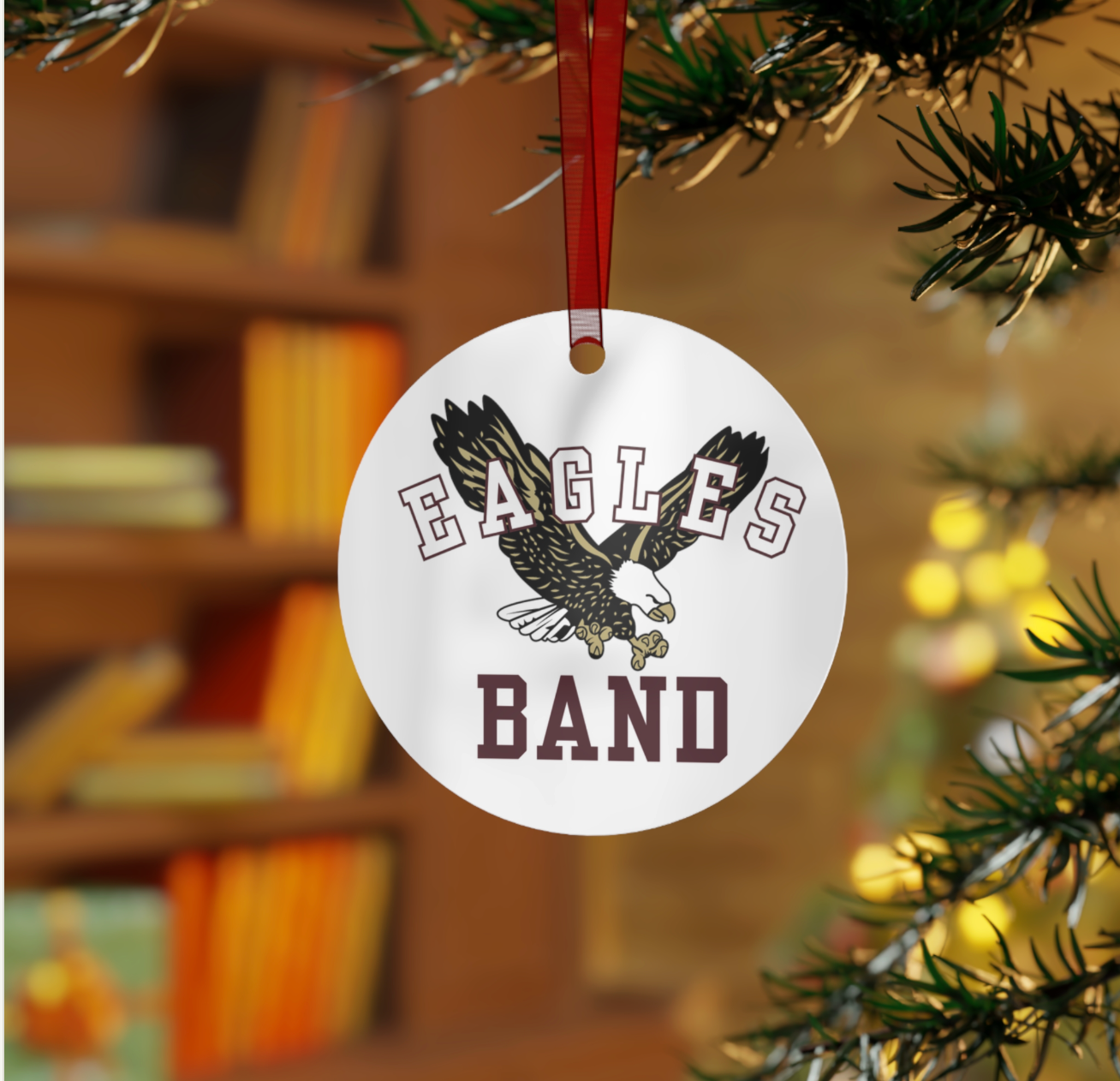 Customized Metal Ornament - New Albany Band