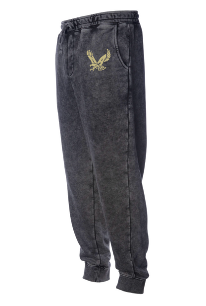 Adult Unisex NAHS Band Eagle Logo Graphic Mineral Wash Jogger