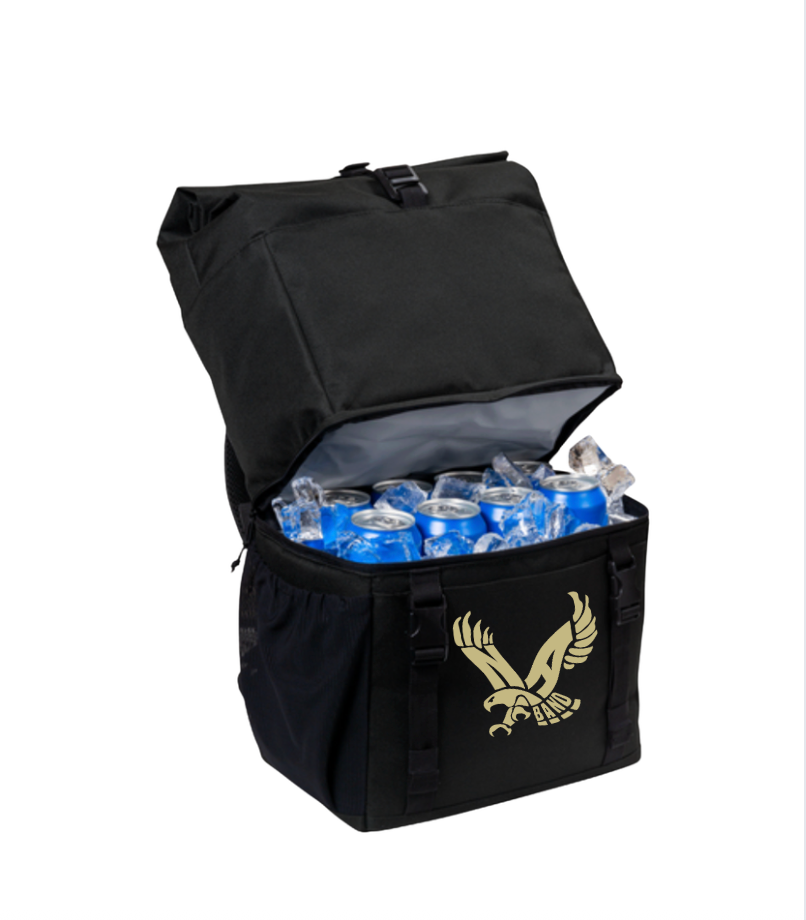 NAHS Band Eagle Logo Insulated Backpack Cooler