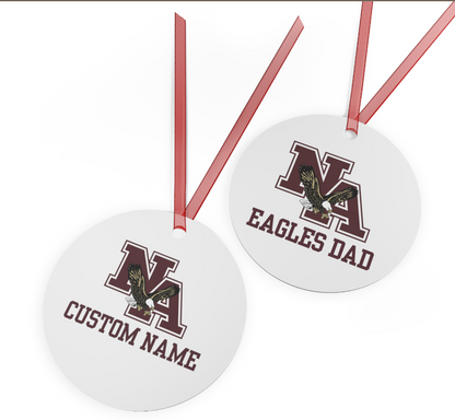 Customized Metal Ornament - New Albany Eagles
