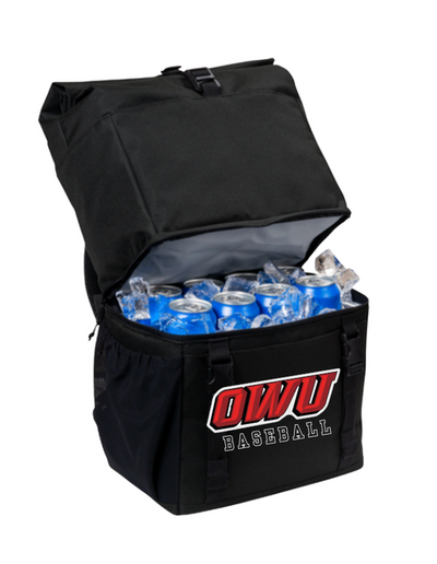 OWU Bishops Baseball Insulated Backpack Cooler