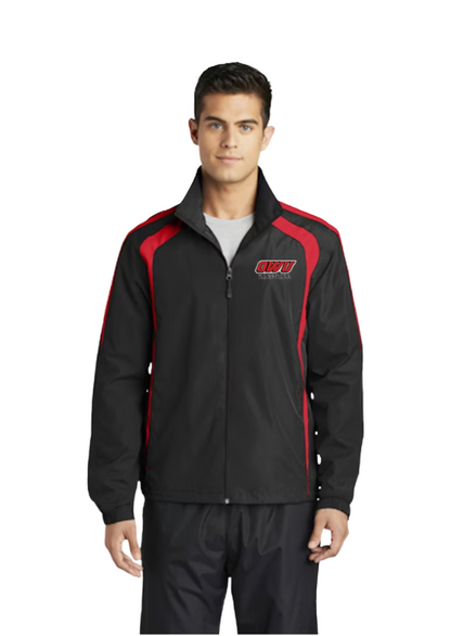 Men's OWU Bishops Baseball Sport-Tek Colorblock Windbreaker Jacket