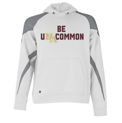 Adult Unisex Be Uncommon Basketball Graphic Holloway Colorblock Fleece Hoodie