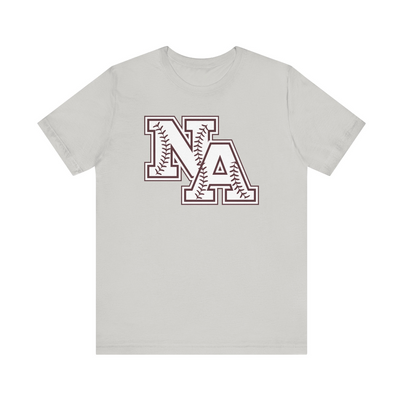 Adult Unisex Baseball Stitches Classic Logo Graphic Short Sleeve Soft Tee