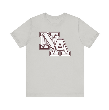 Adult Unisex Baseball Stitches Classic Logo Graphic Short Sleeve Soft Tee