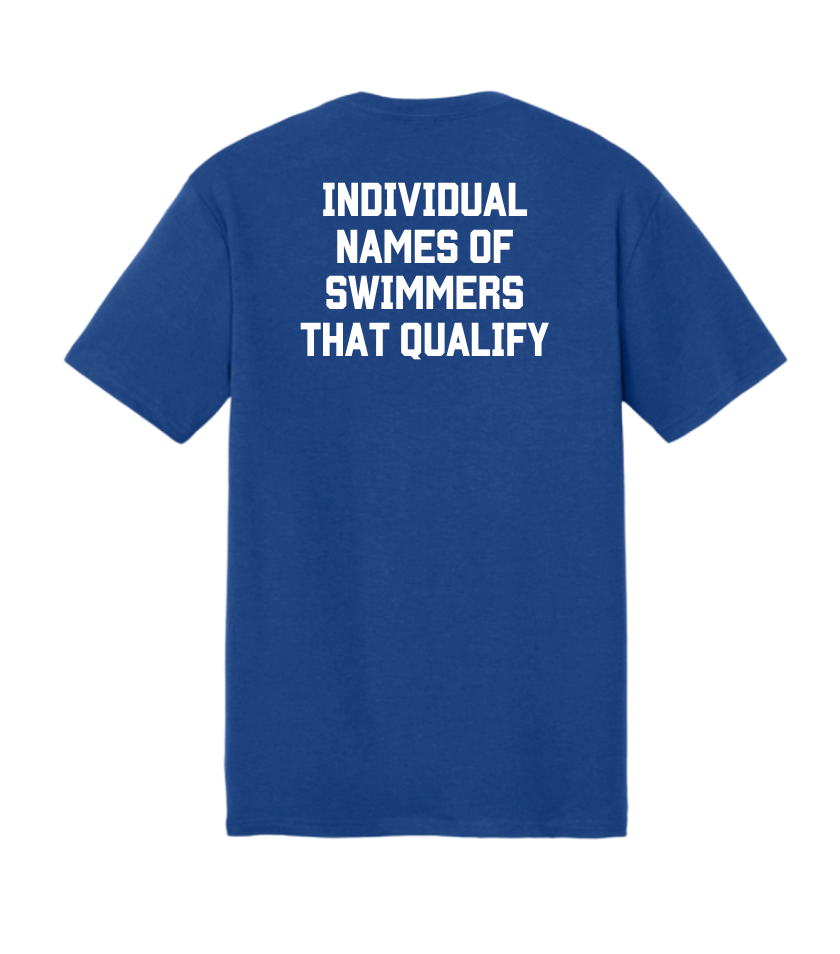 Adult Unisex NAAC 2026 Jr. Championship Team Graphic Super Soft Short Sleeve Tee (with qualifier names on back)