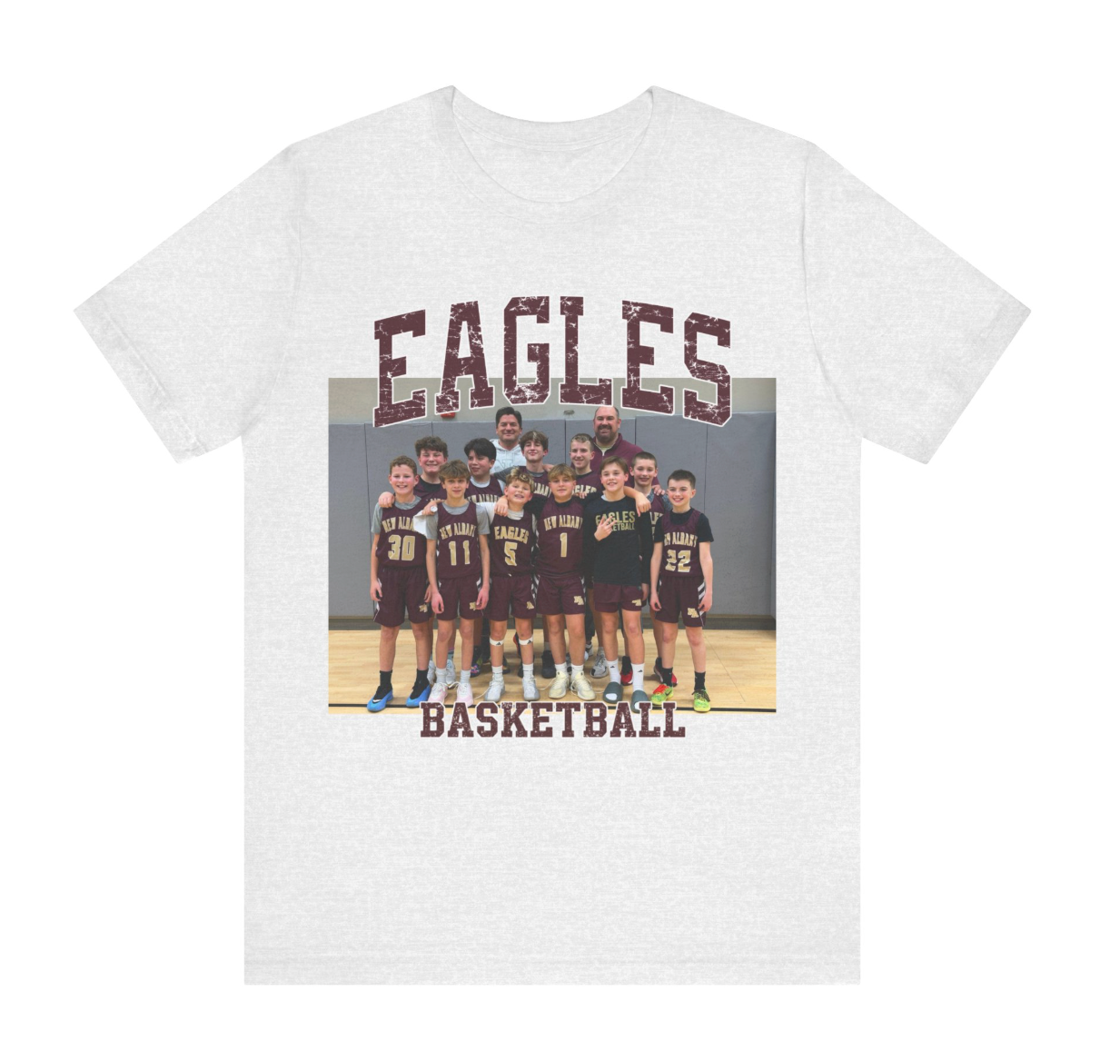 Adult Unisex CUSTOM PHOTO Short Sleeve Soft Tee - All Sports