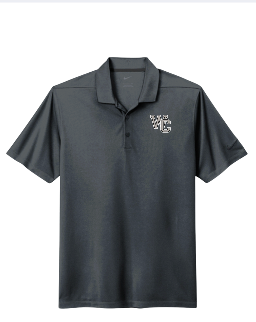 Adult Unisex Westerville Central Embroidered Logo Nike Dri-FIT Micro Pique Polo