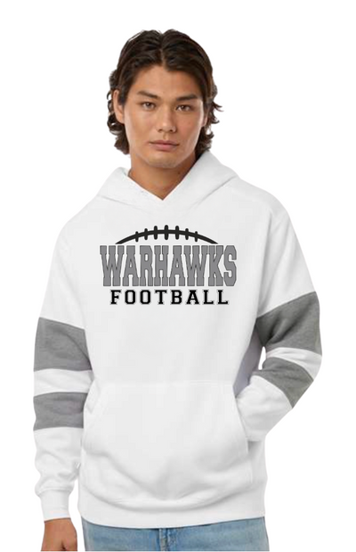 Adult Unisex Westerville Central Warhawks Football Laces Graphic Holloway Brand Hoodie
