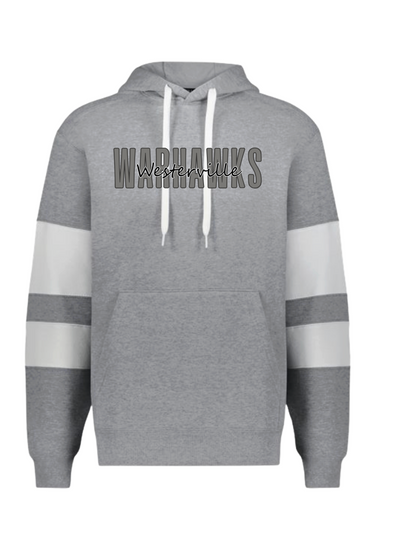 Adult Unisex Westerville Central Warhawks Spirit Script Graphic Holloway Brand Hoodie