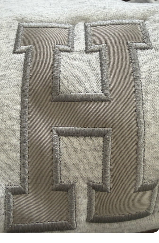 Adult Unisex Westerville Central Varsity Patch Letter Embroidered Sweatshirt
