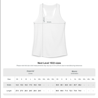 Women's Westerville Central Warhawks Football Laces Graphic Next Level Racerback Tank