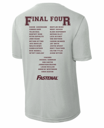 Adult Unisex NAHS Baseball Official 2026 Regional Champion Performance Wicking Tee