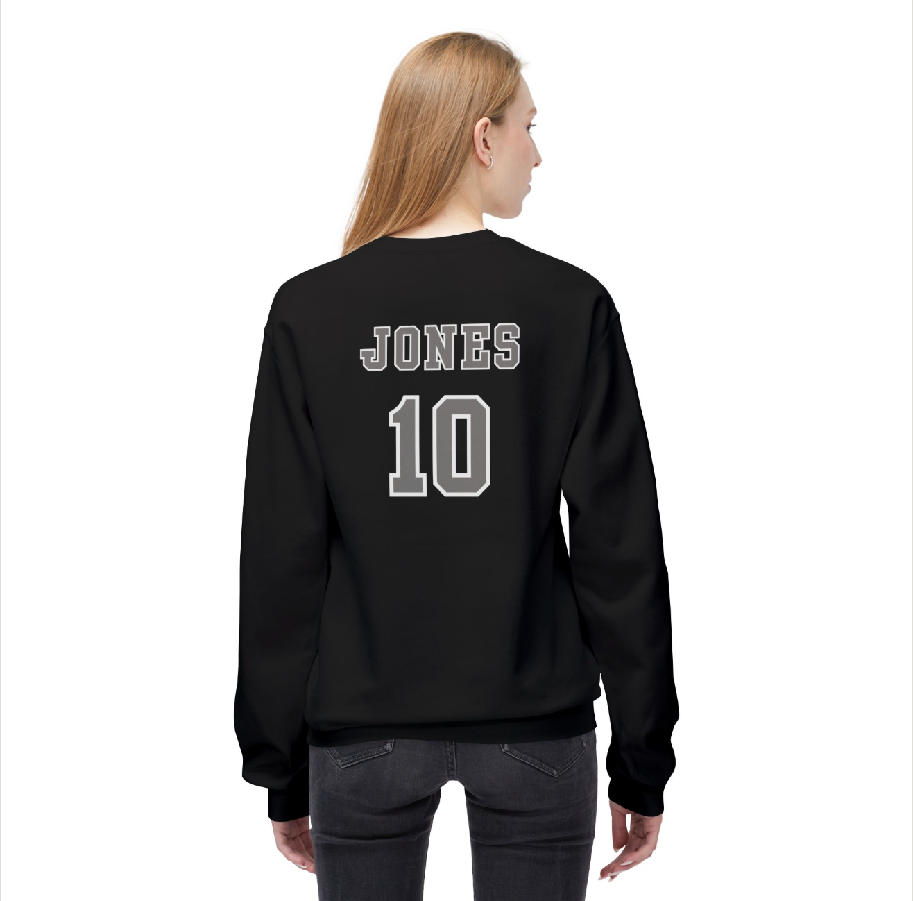 Westerville Central 2027 Senior Football Mom Graphic Crewneck Sweatshirt