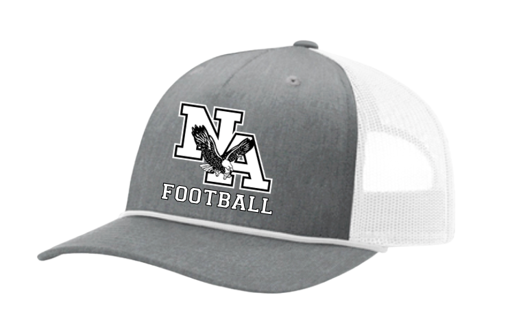 New Albany Football Logo Richardson Brand Five-Panel Trucker Rope Cap