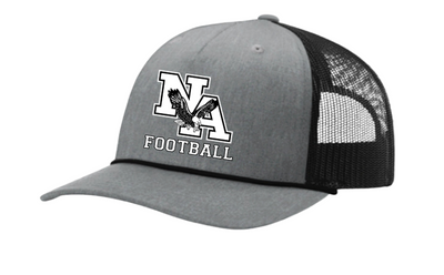 New Albany Football Logo Richardson Brand Five-Panel Trucker Rope Cap