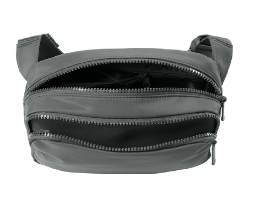New Albany Logo Dual-Compartment Crossbody Bag