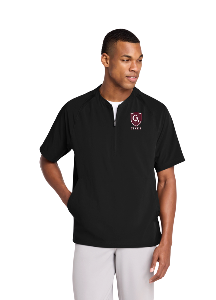 1 2 Zip Short Sleeve Jacket - TENNIS