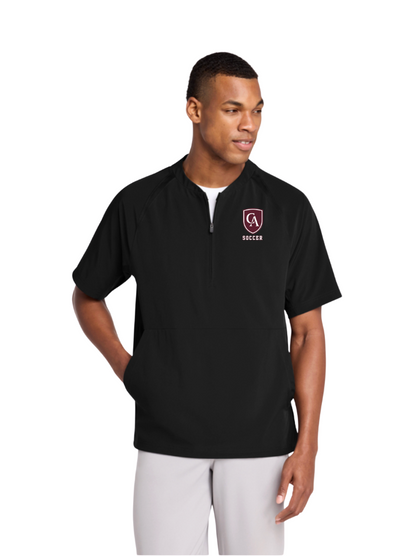 1 2 Zip Short Sleeve Jacket - soccer