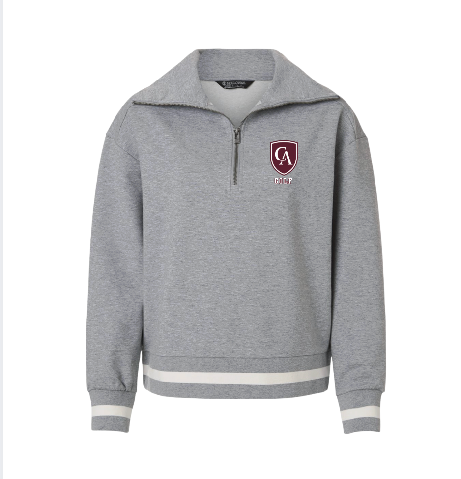 Women's Columbus Academy Golf Graphic Heritage Prep Quarter-Zip Pullover