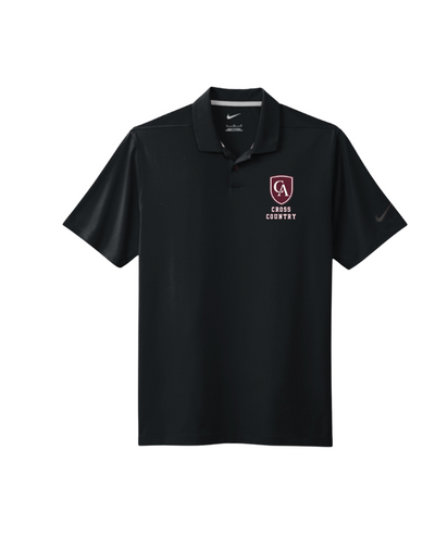 Adult Unisex Columbus Academy Cross Country Graphic Nike Dri-FIT Vapor Polo