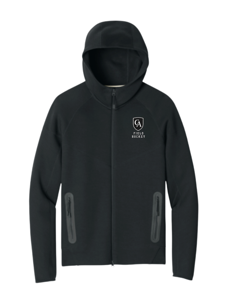 Adult Unisex Nike Tech Fleece Full Zip-Hoodie with Embroidered Columbus Academy Field Hockey Logo