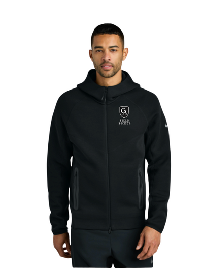 Adult Unisex Nike Tech Fleece Full Zip-Hoodie with Embroidered Columbus Academy Field Hockey Logo