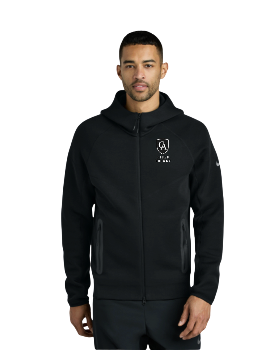 Adult Unisex Nike Tech Fleece Full Zip-Hoodie with Embroidered Columbus Academy Field Hockey Logo