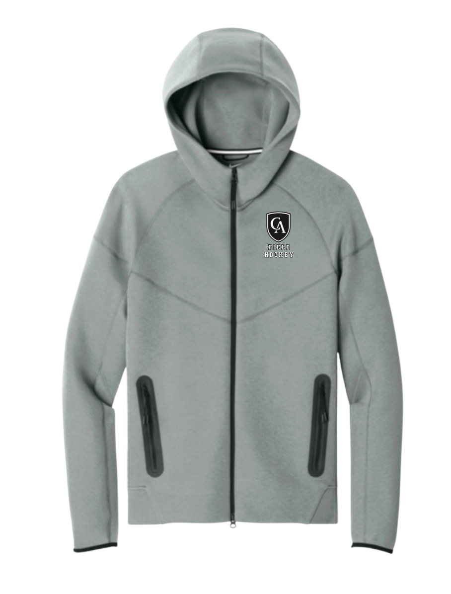 Adult Unisex Nike Tech Fleece Full Zip-Hoodie with Embroidered Columbus Academy Field Hockey Logo