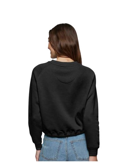 Women's Columbus Academy Soccer Graphic Boxy Fleece Crewneck Sweatshirt