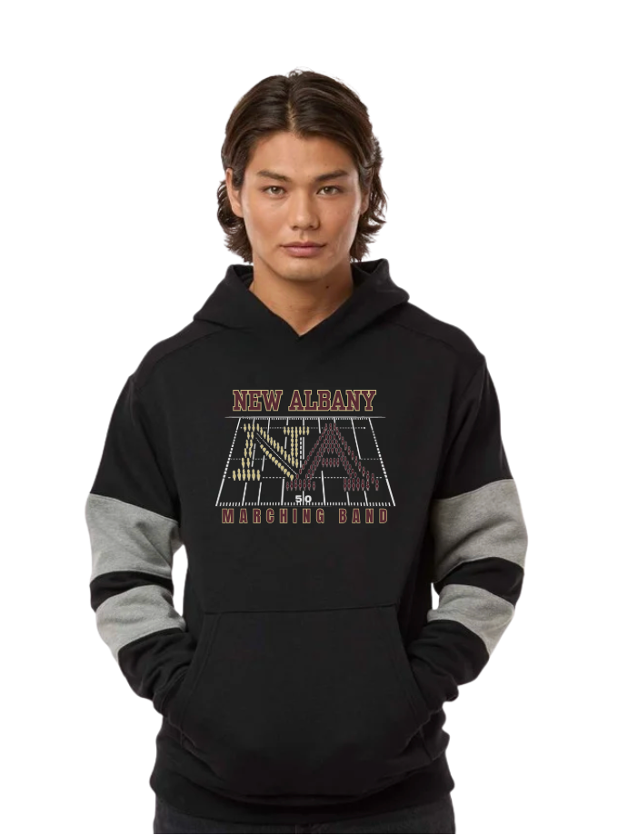 Adult Unisex New Albany Band Field Formation Graphic Holloway Brand Hoodie