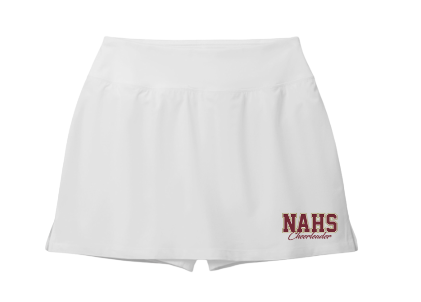 Women's New Albany NAHS Cheer Graphic Sport Tek Repeat Performance Skirt