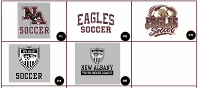 CUSTOMIZED Choose your Graphic Super Soft Reversible Velveteen Microfiber Blanket (Two-sided print) - New Albany Youth Soccer League