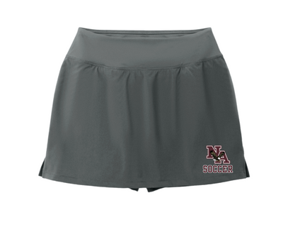 Women's New Albany Classic Maroon Soccer Logo Graphic Sport Tek Repeat Performance Skirt