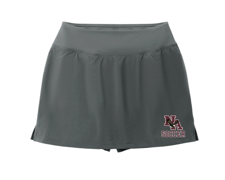 Women's New Albany Classic Maroon Soccer Logo Graphic Sport Tek Repeat Performance Skirt