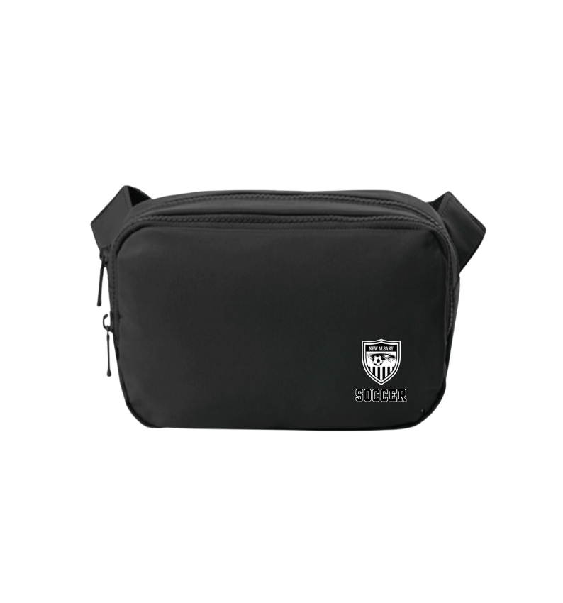 New Albany Youth Soccer League Crest Graphic Dual-Compartment Crossbody Bag